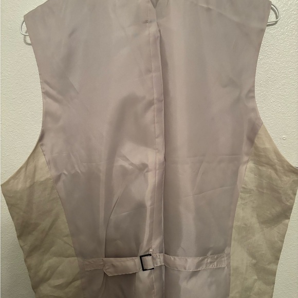 INC linen blend vest L - Picture 4 of 8